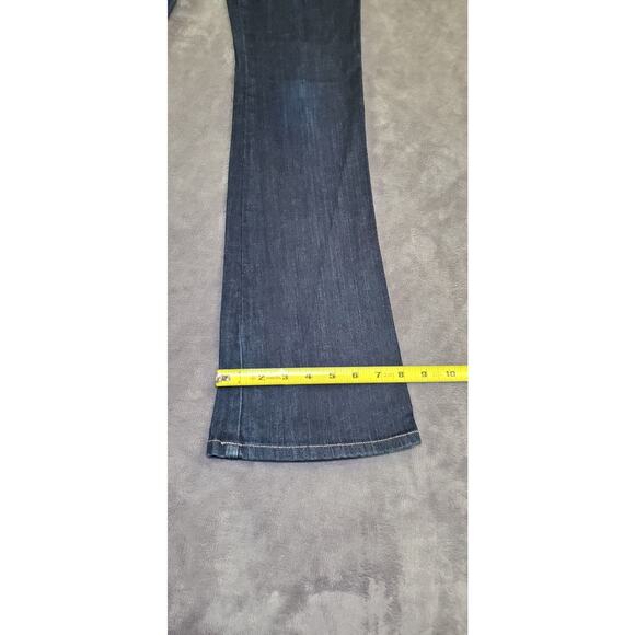 Joes Sz 25 Womens Boot Cut Jeans Blue Stretch Dark Wash Honey Fit Denim Ca17-56 - Picture 3 of 9